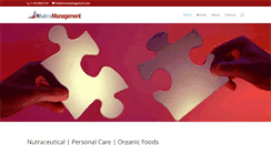 Desktop Screenshot of nutramanagement.com